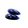 Image 1 : 27 ct & up Rose Cut Natural Sapphire Slice Loose Stone (27.74) 2Pcs