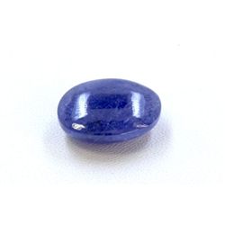 15 ct & up Cabuchon Tanzanite Oval Shaped Loose Stone (15.90)