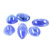 Image 1 : 76 ct & up Cabuchon Tanzanite Loose Stone (76.82) 6Pcs