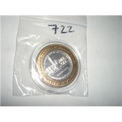 SILVER STRIKE .999 SILVER CASINO $10 *NEW YORK NEW YORK-MANHATTAN EXPRESS* LAS VEGAS,NV-COMES IN A H