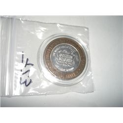 SILVER STRIKE .999 SILVER CASINO $10 *GOLDEN NUGGET* LAS VEGAS,NV-COMES IN A HARD DISPLAY CASE!!