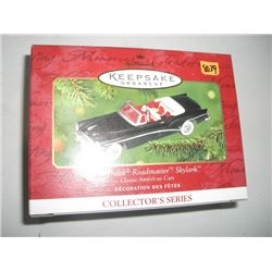 2001 *RARE* HALLMARK KEEPSAKE ORNAMENT-NEW IN THE BOX *1953 BUICK ROADMASTER SKYLARK* ORIGINAL PRICE