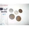 Image 1 : BAG OF VERY OLD FRENCH COINS YEARS INCLUDED 1872/1913/1916/1903 & 1918 5 TOTAL COINS!! COINS CAME OU