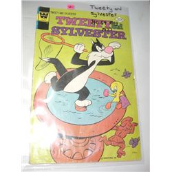 1977 *RARE* VOL.1 MAY NO.69 GOLD KEY COMICS *TWEETY AND SYLVESTER* COMIC BOOK VALUE $10.00!!