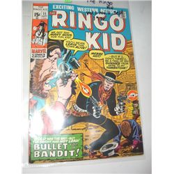 1971 *RARE* VOL.1 SEPTEMBER NO.11 MARVEL COMICS *RINGO KID* COMIC BOOK VALUE $20.00!!