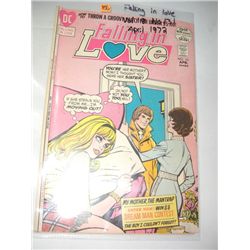 1972 *VERY RARE* VOL.1 APRIL NO.131 DC COMICS *FALLING IN LOVE* COMIC BOOK VALUE $35.00!!