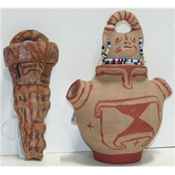 2 Mojave Pottery Items