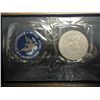Image 2 : 1971-S  IKE SILVER DOLLAR UNC (BLUE PACK)