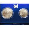 Image 2 : 1986 STATUE OF LIBERTY 2 COIN UNC SET