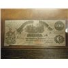 Image 1 : 1861 $100 CONFEDERATE CURRENCY (SLAVES LOADING