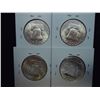Image 2 : 4 UNC FRANKLIN HALF DOLLARS 3-1948-D'S & 1962-D