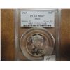 Image 1 : 1965 SMS KENNEDY HALF DOLLAR PCGS MS67