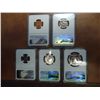 Image 2 : 1961 US SILVER PROOF SET ALL NGC SLABS