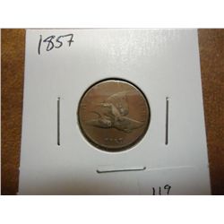 1857 FLYING EAGLE CENT