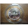 Image 2 : CASINO $10 SILVER TOKEN (UNC) LAS VEGAS HILTON