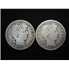 1903-S & 1910 BARBER HALF DOLLARS