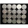 20 ASSORTED 35% SILVER JEFFERSON WAR NICKELS
