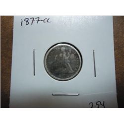 1877-CC SEATED LIBERTY DIME