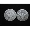 Image 2 : 1908 & 1914-S BARBER HALF DOLLARS