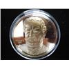 Image 1 : 40 GRAM GOLD PLATED STERLING SILVER PF ROUND