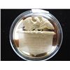 Image 2 : 40 GRAM GOLD PLATED STERLING SILVER PF ROUND
