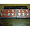 Image 1 : 1981 & 1982 US PROOF SETS (WITH BOXES)
