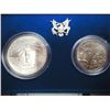 Image 2 : 1986 STATUE OF LIBERTY 2 COIN UNC SET