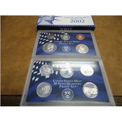 2002 US PROOF SET (WITH BOX)