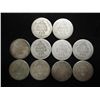 Image 2 : 10 ASSORTED 1880'S SEATED LIBERTY DIMES