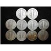 Image 1 : 10 ASSORTED 1920'S MERCURY DIMES