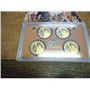 Image 2 : 2007 US PRESIDENTIAL DOLLAR PROOF SET WITH BOX