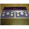 Image 1 : 1991 & 1992 US PROOF SETS (WITH BOXES)