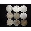 Image 1 : 9 ASSORTED 1890'S SEATED LIBERTY DIMES