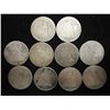 Image 1 : 10 ASSORTED 1870'S SEATED LIBERTY DIMES