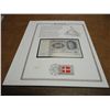 Image 1 : DENMARK 20 KRONER CRISP UNC CURRENCY & STAMP SET