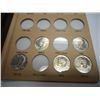 Image 1 : 61 PIECE PARTIAL ALBUM OF KENNEDY HALF DOLLARS