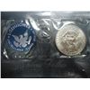 Image 2 : 1974-S  IKE SILVER DOLLAR UNC (BLUE PACK)