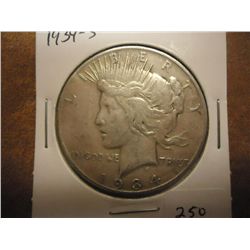 1934-S PEACE SILVER DOLLAR KEY DATE