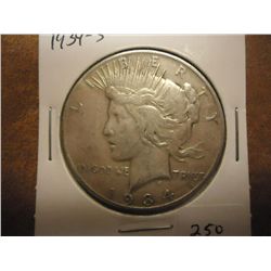 1934-S PEACE SILVER DOLLAR KEY DATE