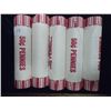 Image 1 : 5 ROLLS OF 2009-D LINCOLN FORMATIVE YEARS CENTS BU