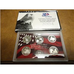 2004 US 50 STATE QUARTERS SILVER PROOF SET