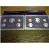 Image 1 : 1986 & 1987 US PROOF SETS (WITH BOXES)