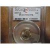 Image 1 : 2007-D ROOSEVELT DIME PCGS MS69FB SATIN FINISH