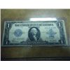 Image 1 : 1923 LARGE SIZE $1 SILVER CERTIFICATE HORSE