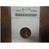 Image 1 : 1958-D LINCOLN CENT ANACS MS67 RED