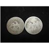 Image 2 : 1853 & 1875 SEATED LIBERTY QUARTERS