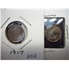 Image 1 : 1917 & 1919 CANADA SILVER 5 CENTS