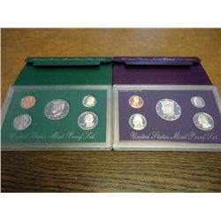 1992 & 1994 US PROOF SETS (WITH BOXES)