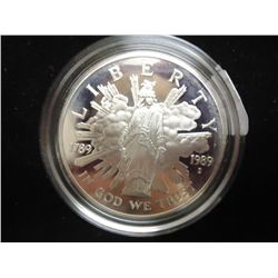 1989-S US CONGRESS PROOF SILVER DOLLAR