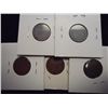 Image 2 : 1880,84,85,97 & 99 INDIAN HEAD CENTS